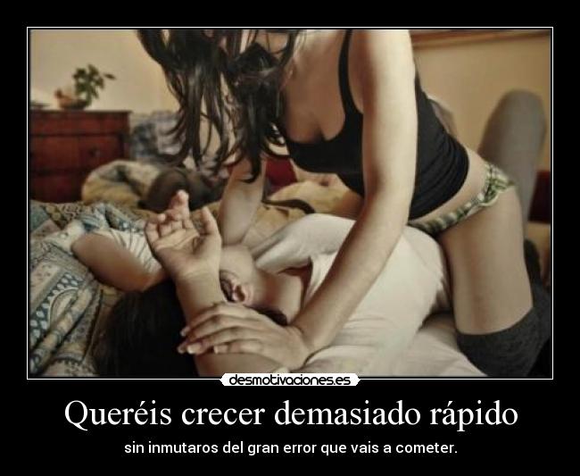 carteles sexo infaltil desmotivaciones