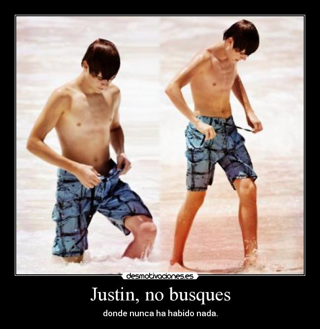 carteles justin bieber desmotivaciones