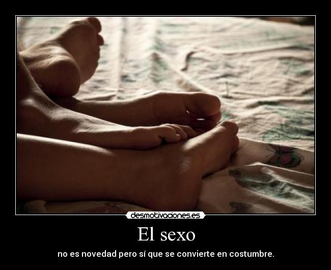 El sexo - 