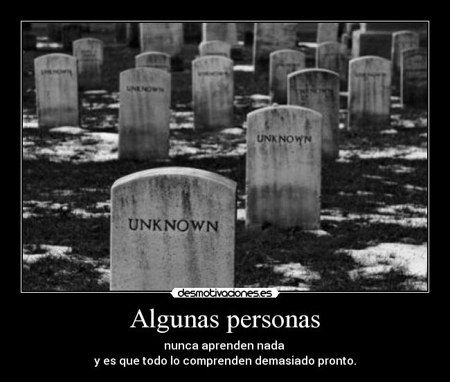 Algunas personas -