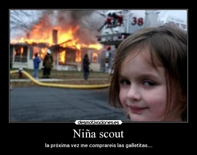 Niña scout -
