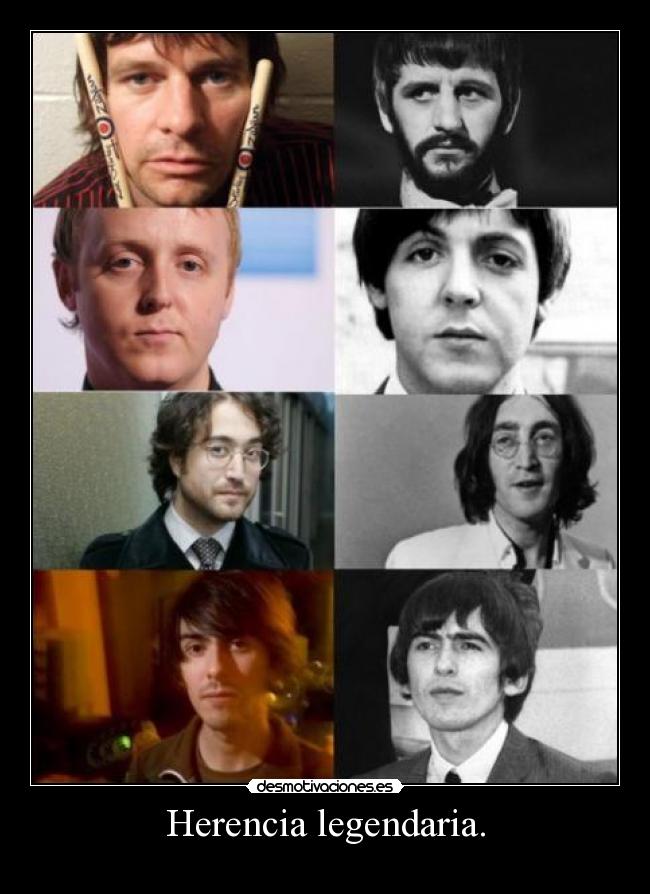 Herencia legendaria. -