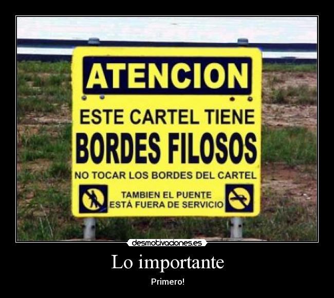 carteles importante desmotivaciones