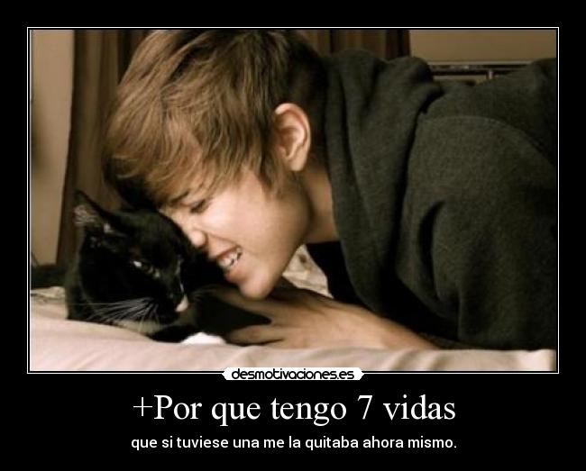 +Por que tengo 7 vidas -