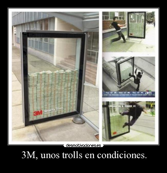 3M, unos trolls en condiciones. - 