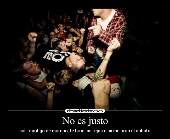 No es justo - 