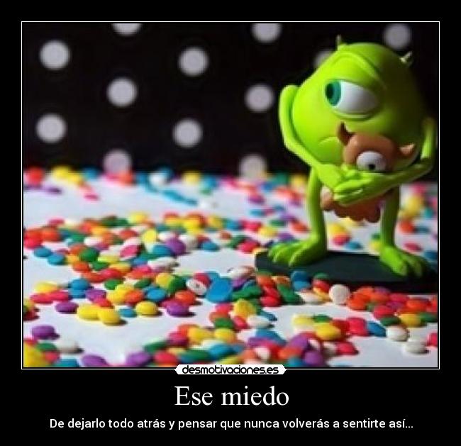 Ese miedo - 
