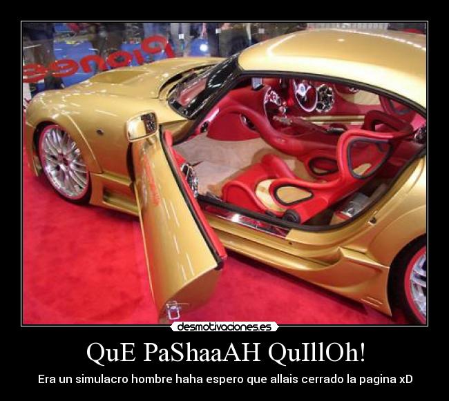 QuE PaShaaAH QuIllOh! - 