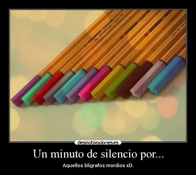 Un minuto de silencio por... - 