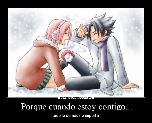 Porque cuando estoy contigo... - 