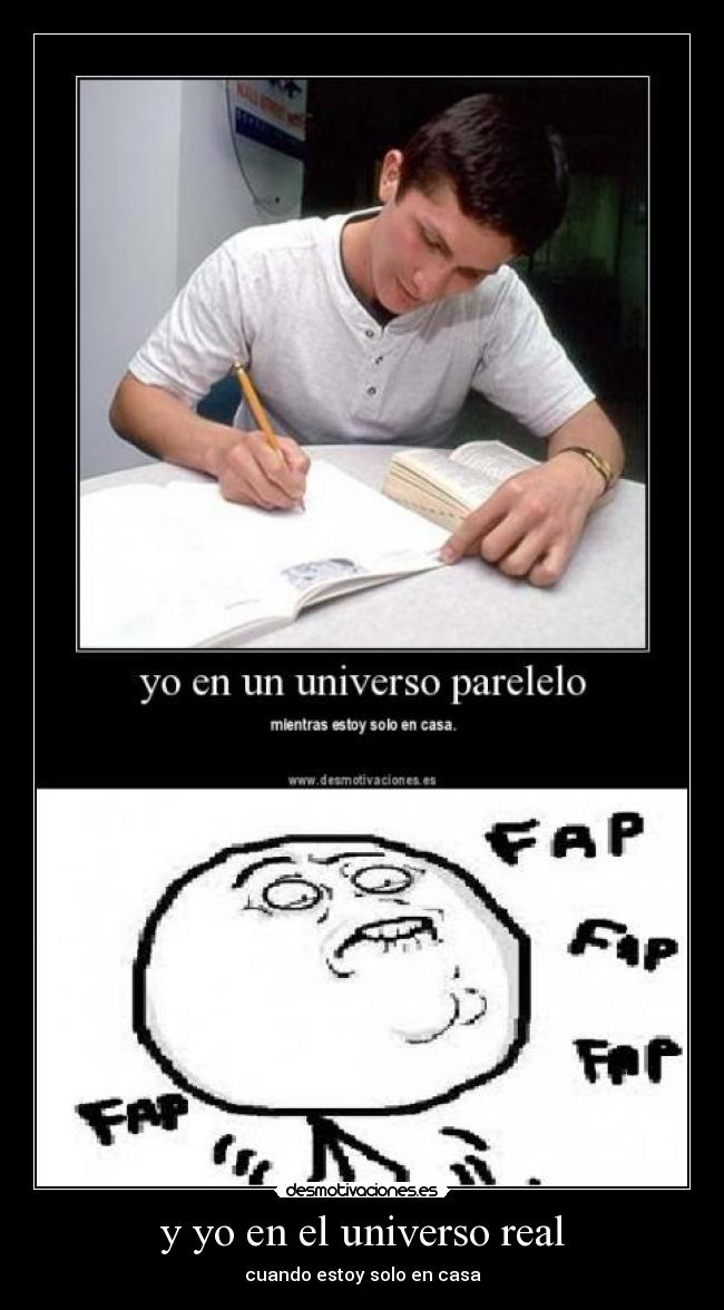 y yo en el universo real -