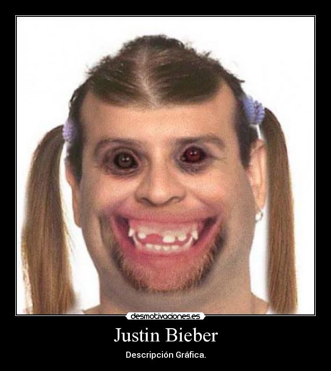 Justin Bieber - Descripción Gráfica.