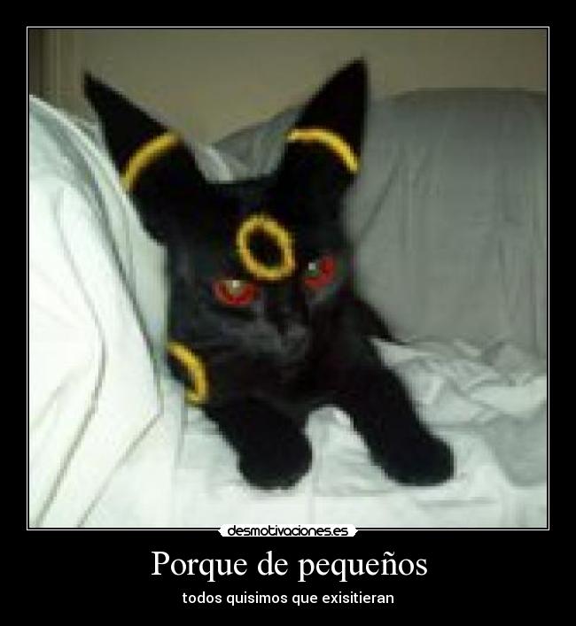 Porque de pequeños -