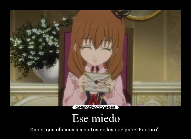 carteles miedo miedo factura desmotivaciones