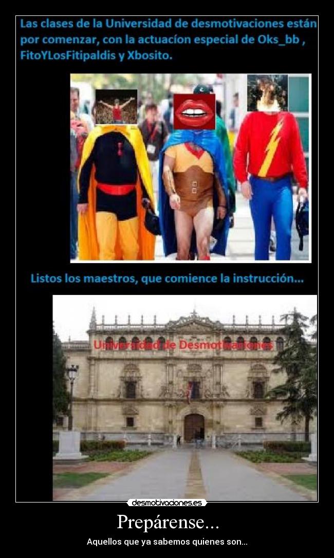 Prepárense... - 