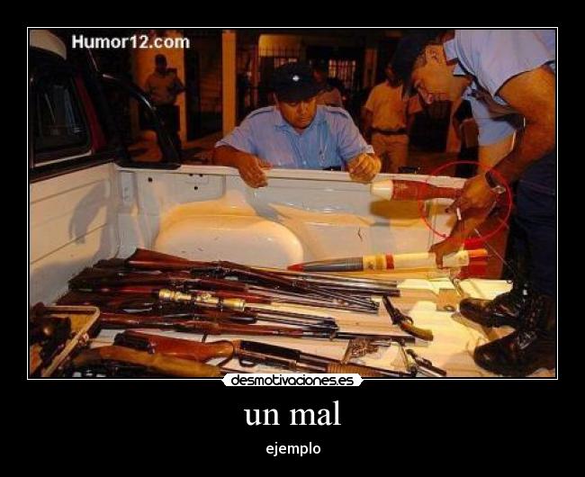un mal - ejemplo