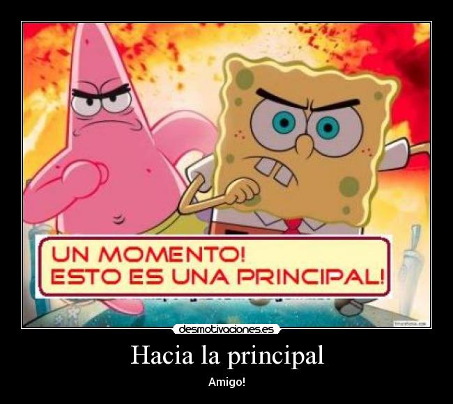 Hacia la principal -