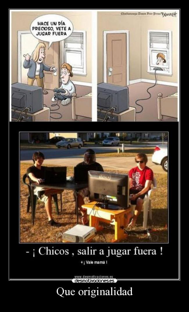 Que originalidad -