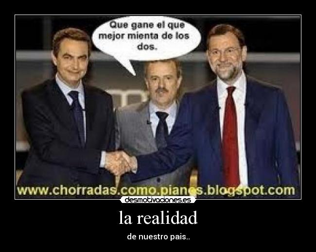 la realidad - de nuestro pais..