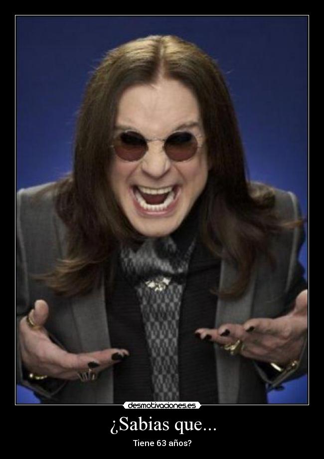 carteles ozzy osbourn desmotivaciones