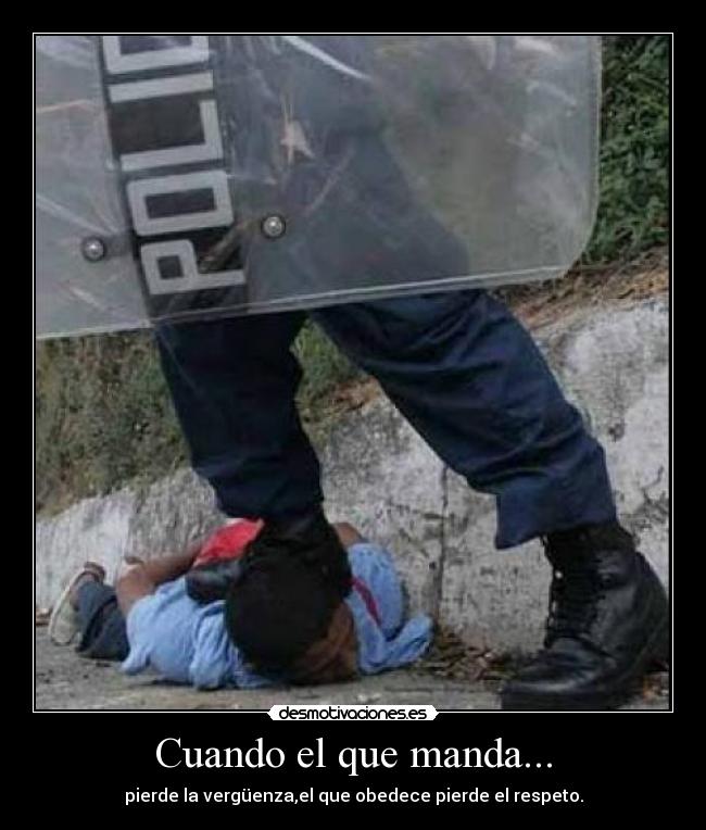 Cuando el que manda... - 