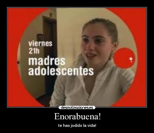 Enorabuena! -