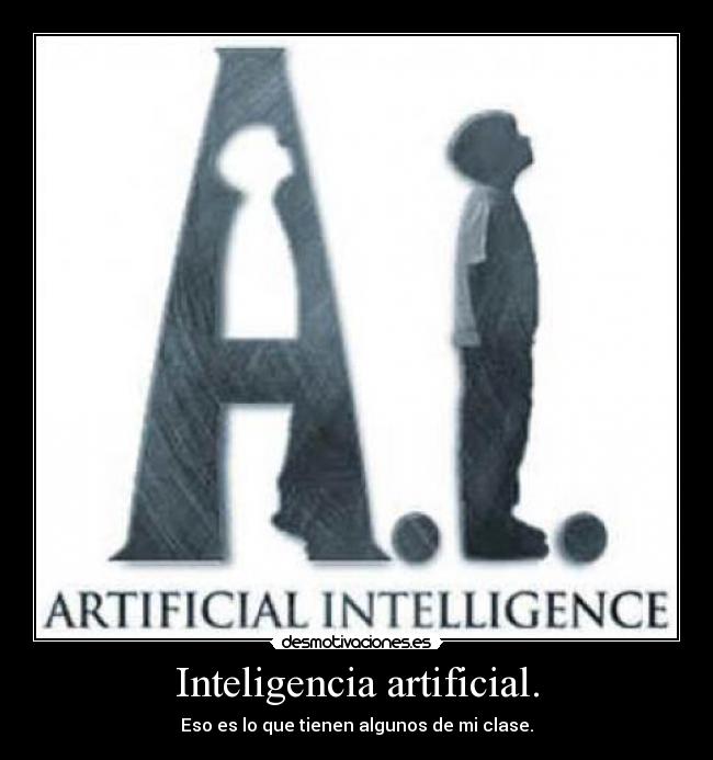 Inteligencia artificial. - 