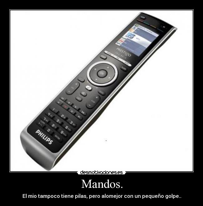 carteles mando desmotivaciones