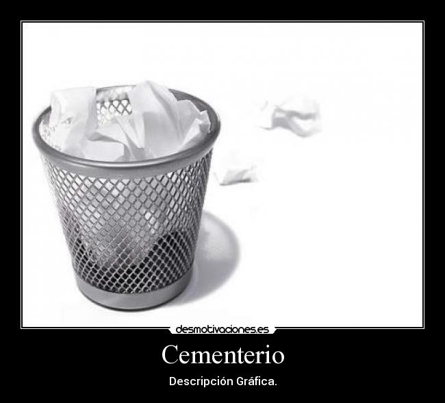 Cementerio - Descripción Gráfica.