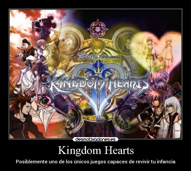 Kingdom Hearts - Posiblemente uno de los únicos juegos capaces de revivir tu infancia