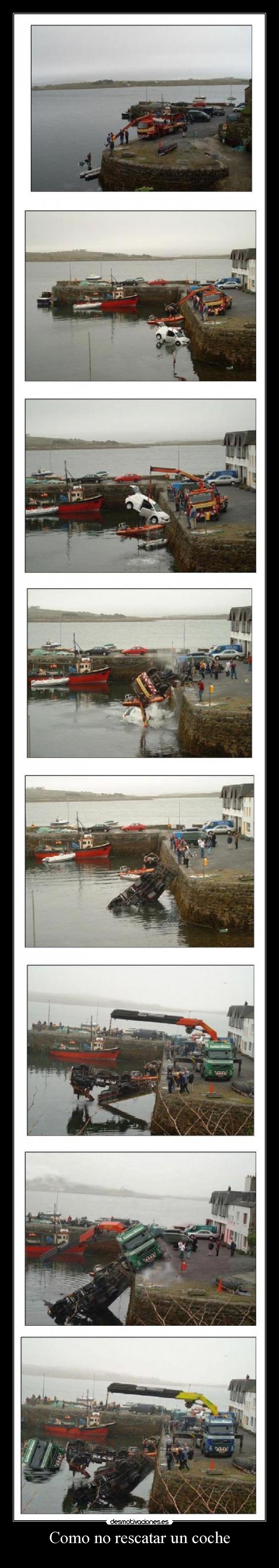 Como no rescatar un coche -