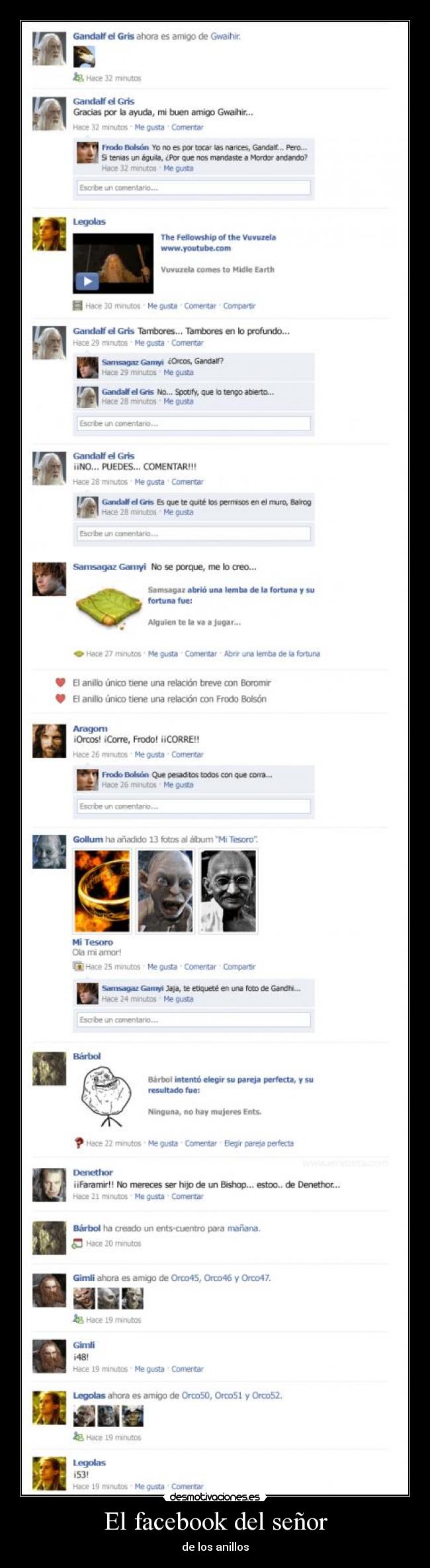 El facebook del señor -