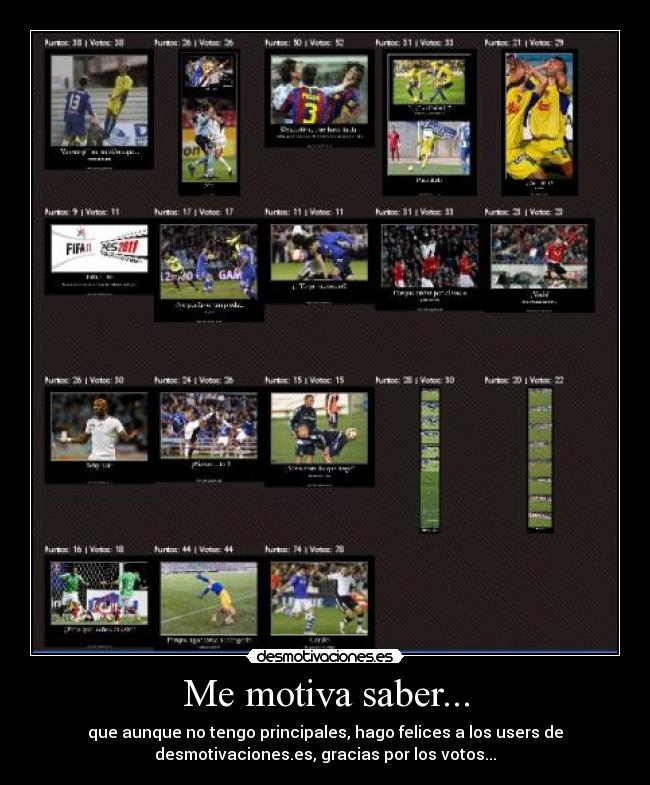 Me motiva saber... - 