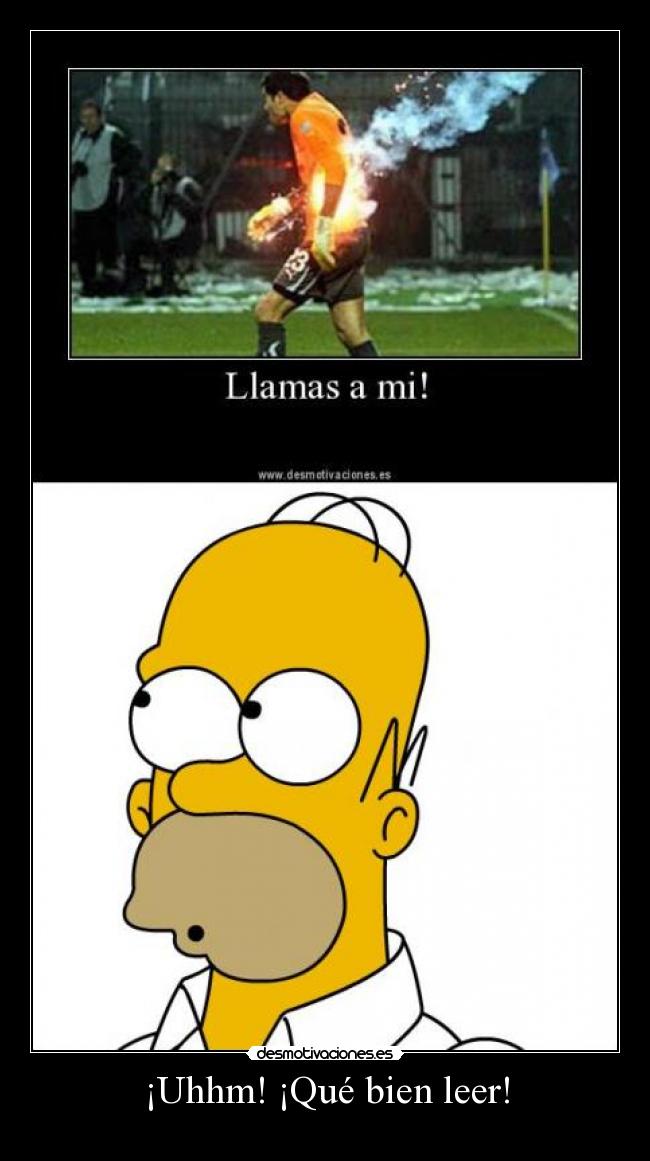 ¡Uhhm! ¡Qué bien leer! -