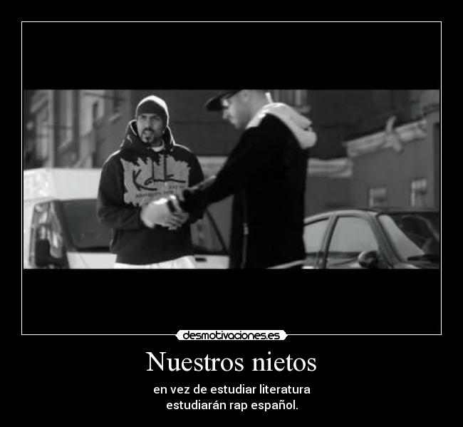 carteles rap desmotivaciones