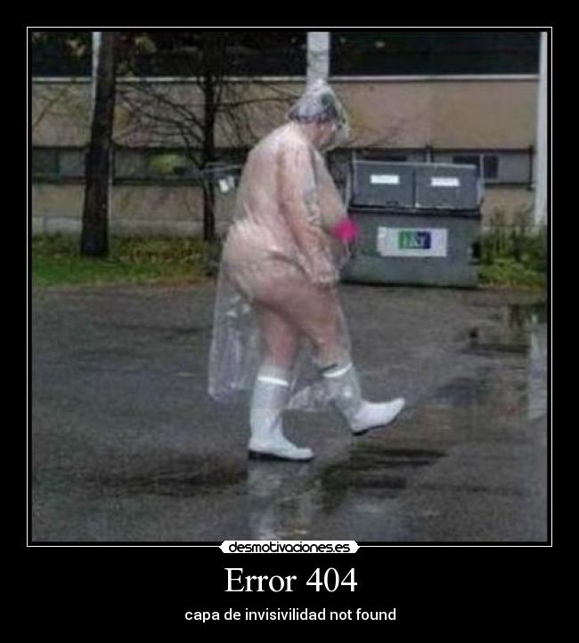 Error 404 -