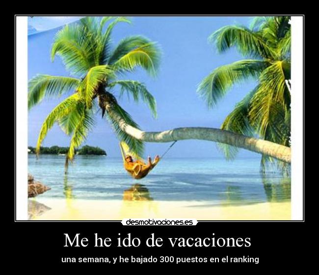 Me he ido de vacaciones  - 