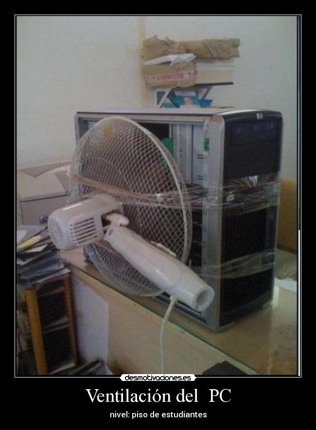 Ventilación del PC -