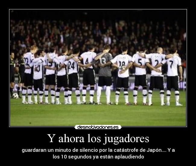 Y ahora los jugadores - 