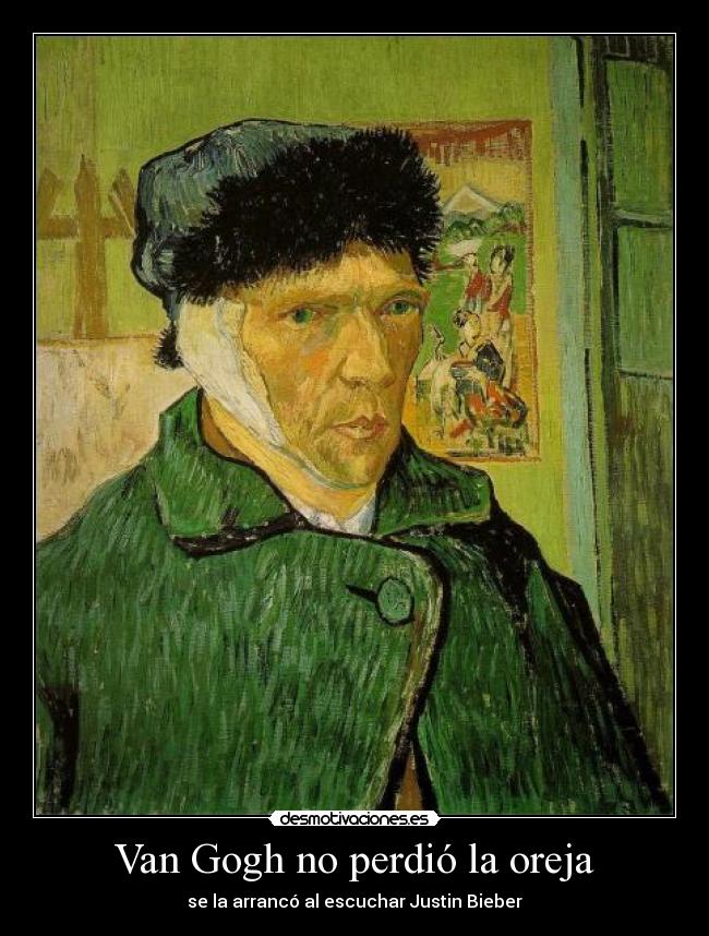 Van Gogh no perdió la oreja -