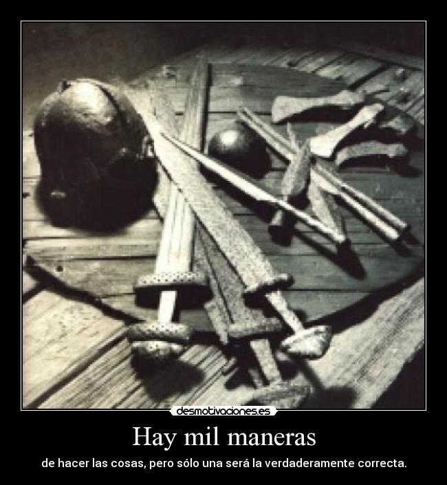 Hay mil maneras - 