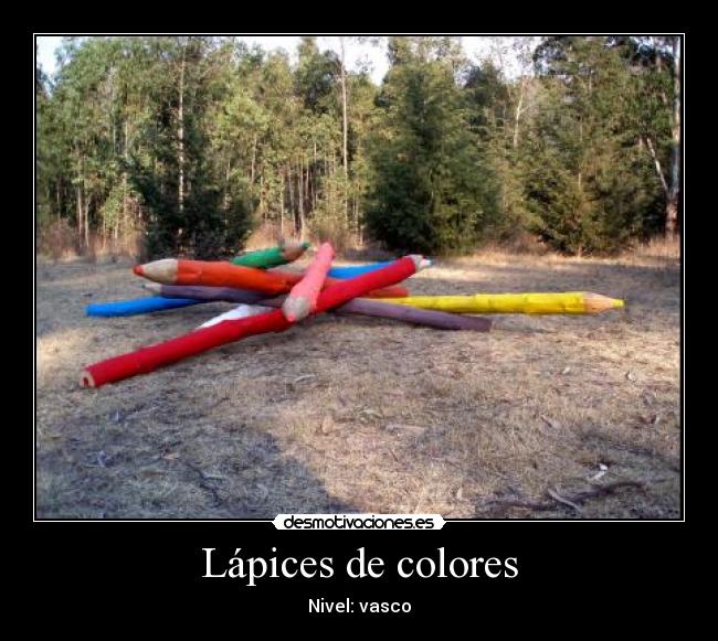 carteles lapices colores desmotivaciones
