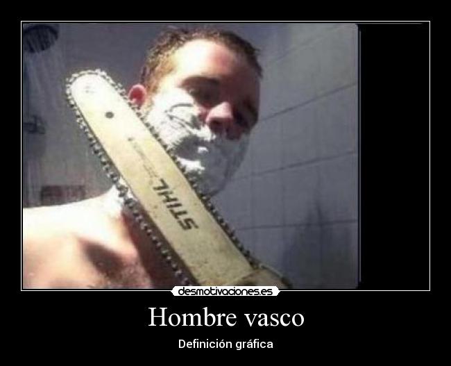 Hombre vasco - Definición gráfica