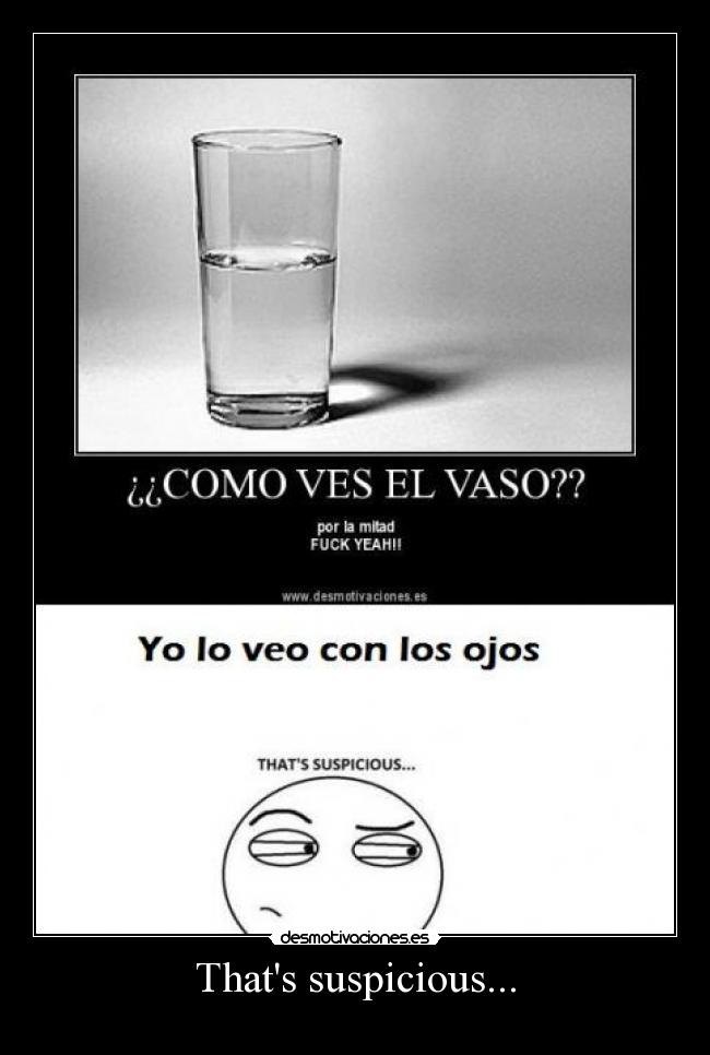 Thats suspicious... -