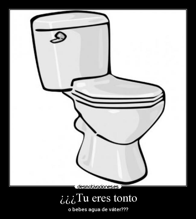 ¿¿¿Tu eres tonto -