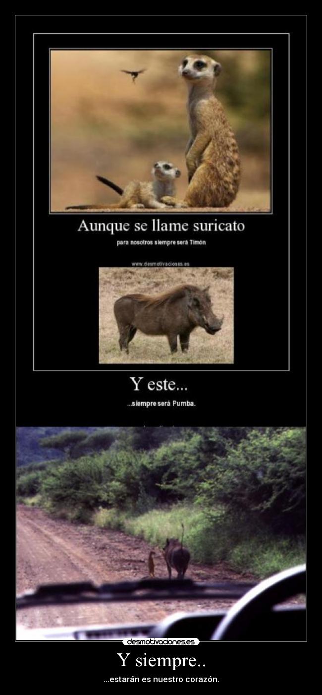 Y siempre.. - ...estarán es nuestro corazón.