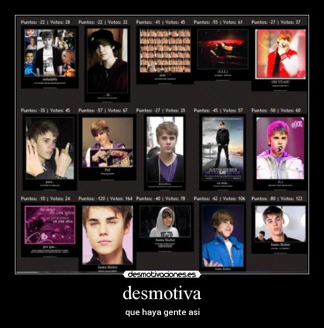 desmotiva - que haya gente asi