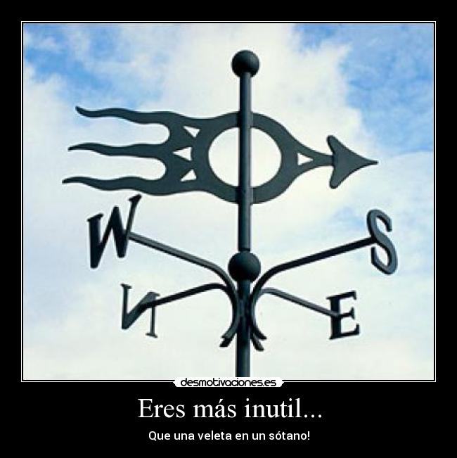 carteles veleta sotano desmotivaciones