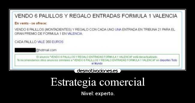 Estrategia comercial -