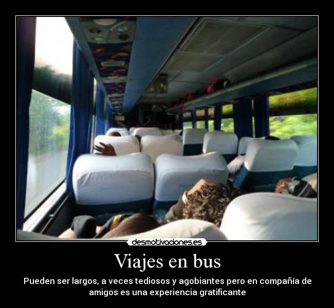 Viajes en bus -